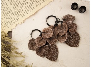 Ancient brown leaves chain hangers 6-25mm 