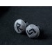 Viking plug earrings Custom rune gauges and plugs for stretched ears Men's jewelry Warrior protective amulet Pagan talisman