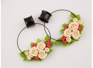 Xmas flowers hoop tunnels 6-25mm